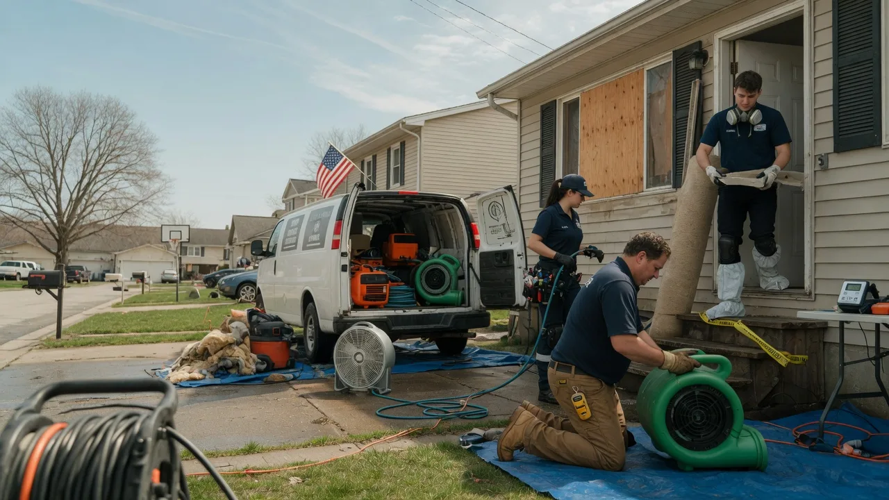 Water Damage Restoration in Ragsdale, IN near me